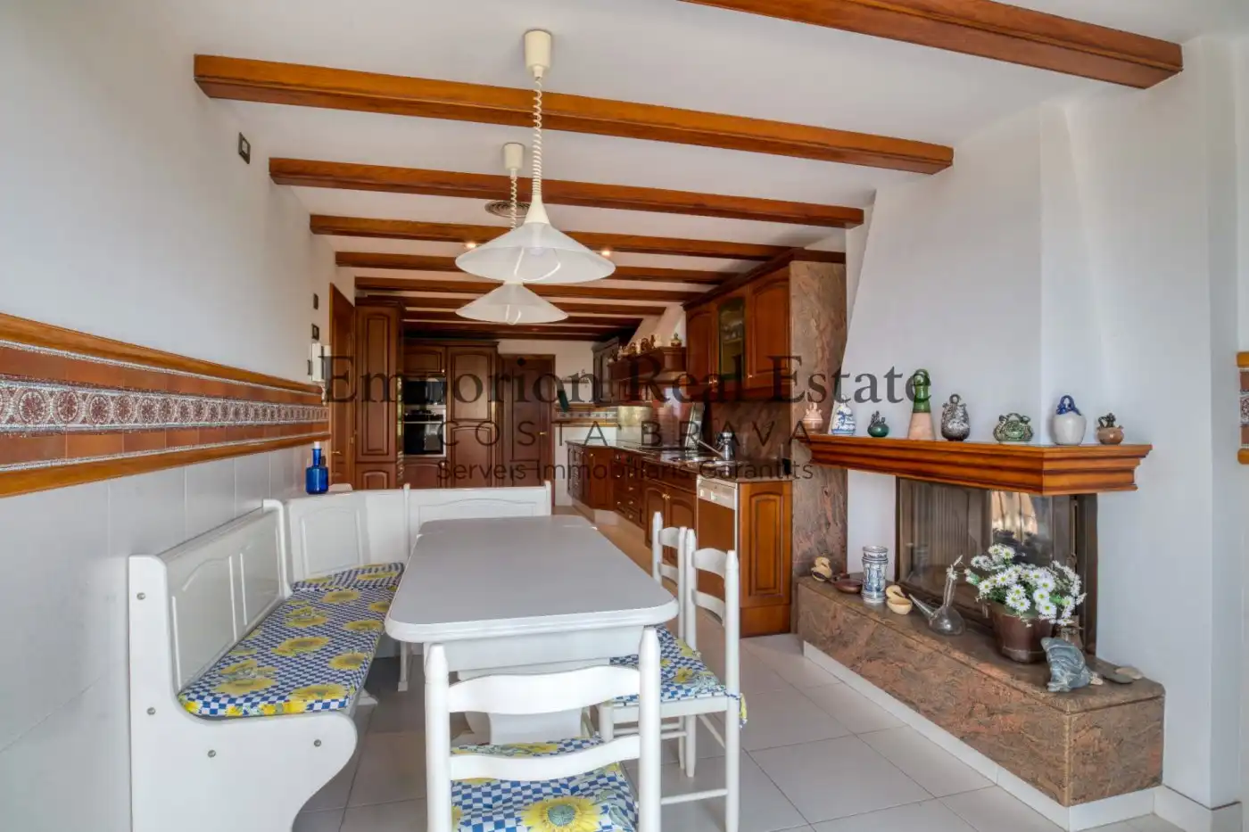 Kitchen of Flat for rent in Palamós  with Air Conditioner, Terrace and Furnished