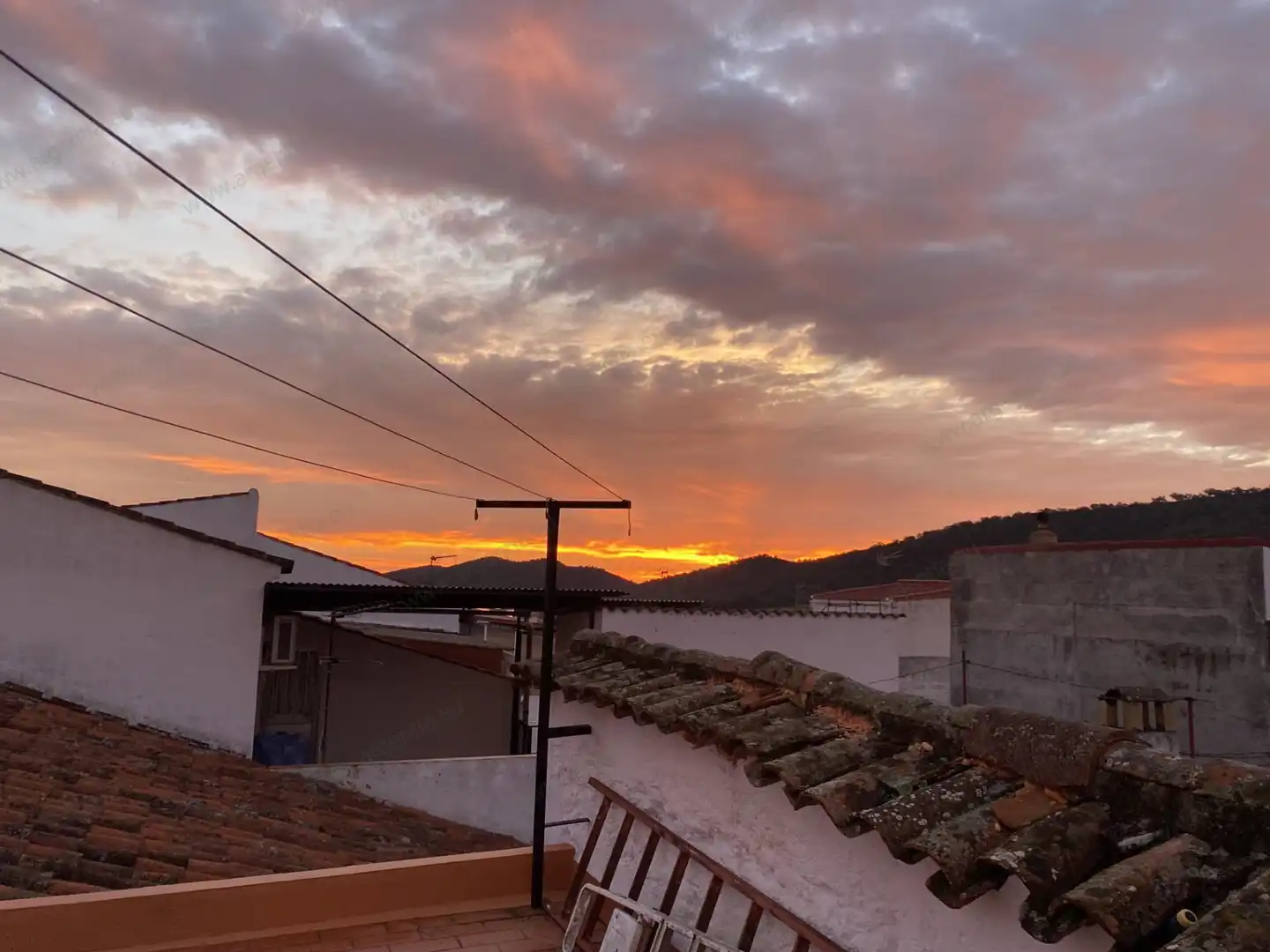 Vista exterior de Piso en venta en Almadén de la Plata con Aire acondicionado, Terraza y Amueblado