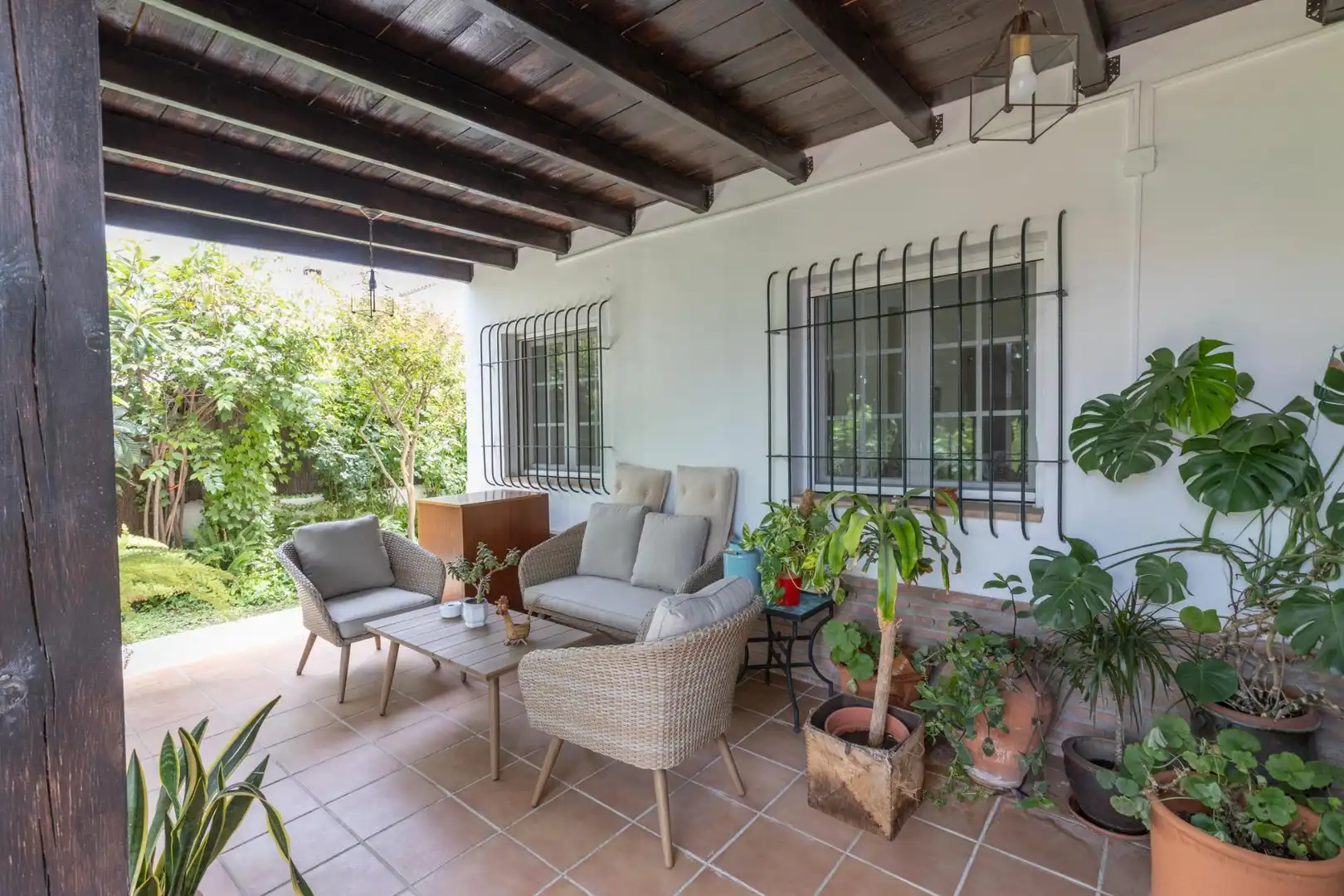 Terrassa de Casa o xalet en venda en La Zubia amb Aire condicionat, Calefacció i Jardí privat