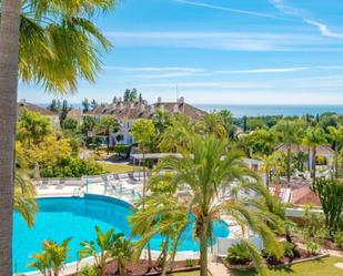 Garden of Apartment for sale in Marbella  with Air Conditioner, Terrace and Swimming Pool