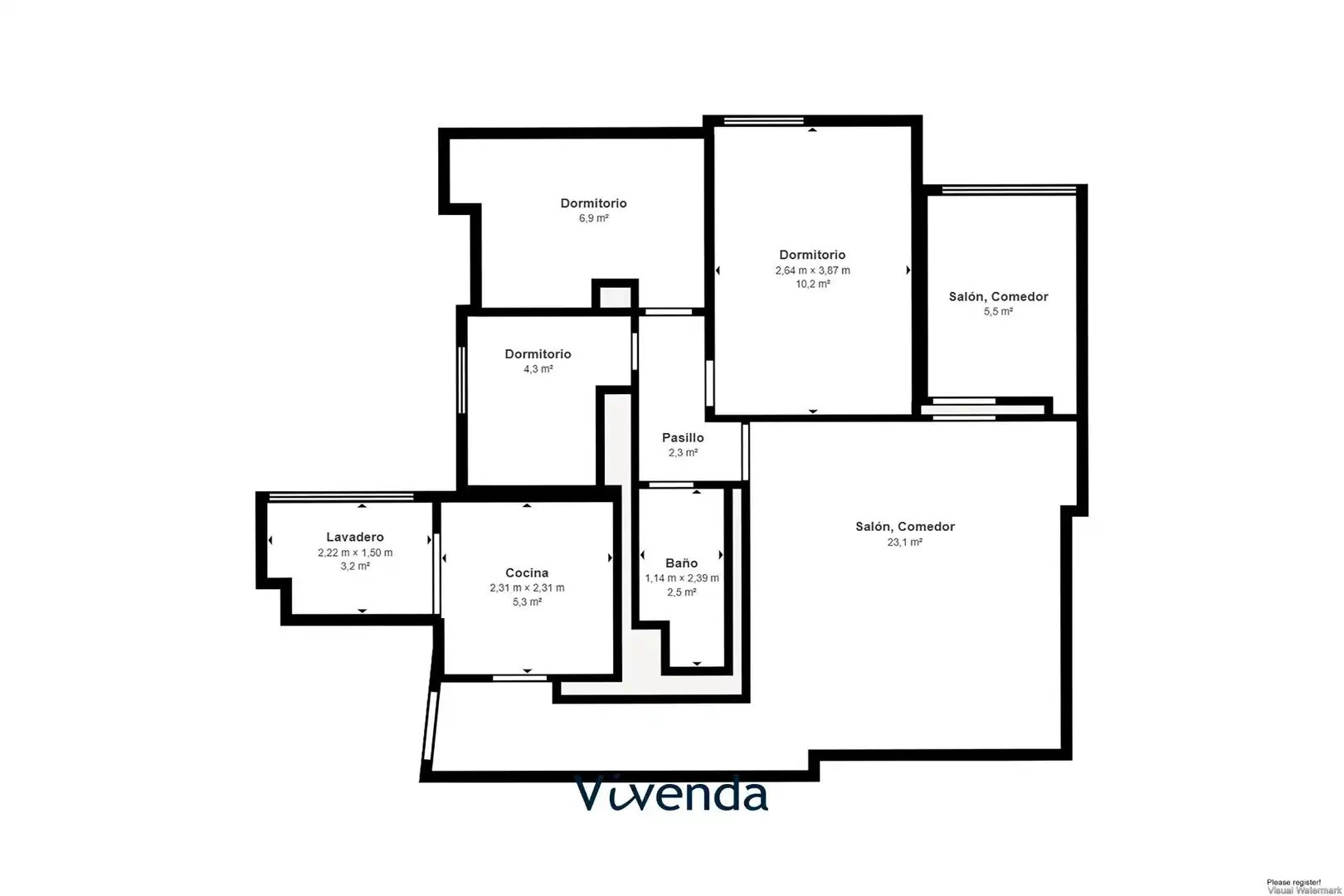 Piso en venta en Móstoles con Aire acondicionado, Calefacción y Trastero
