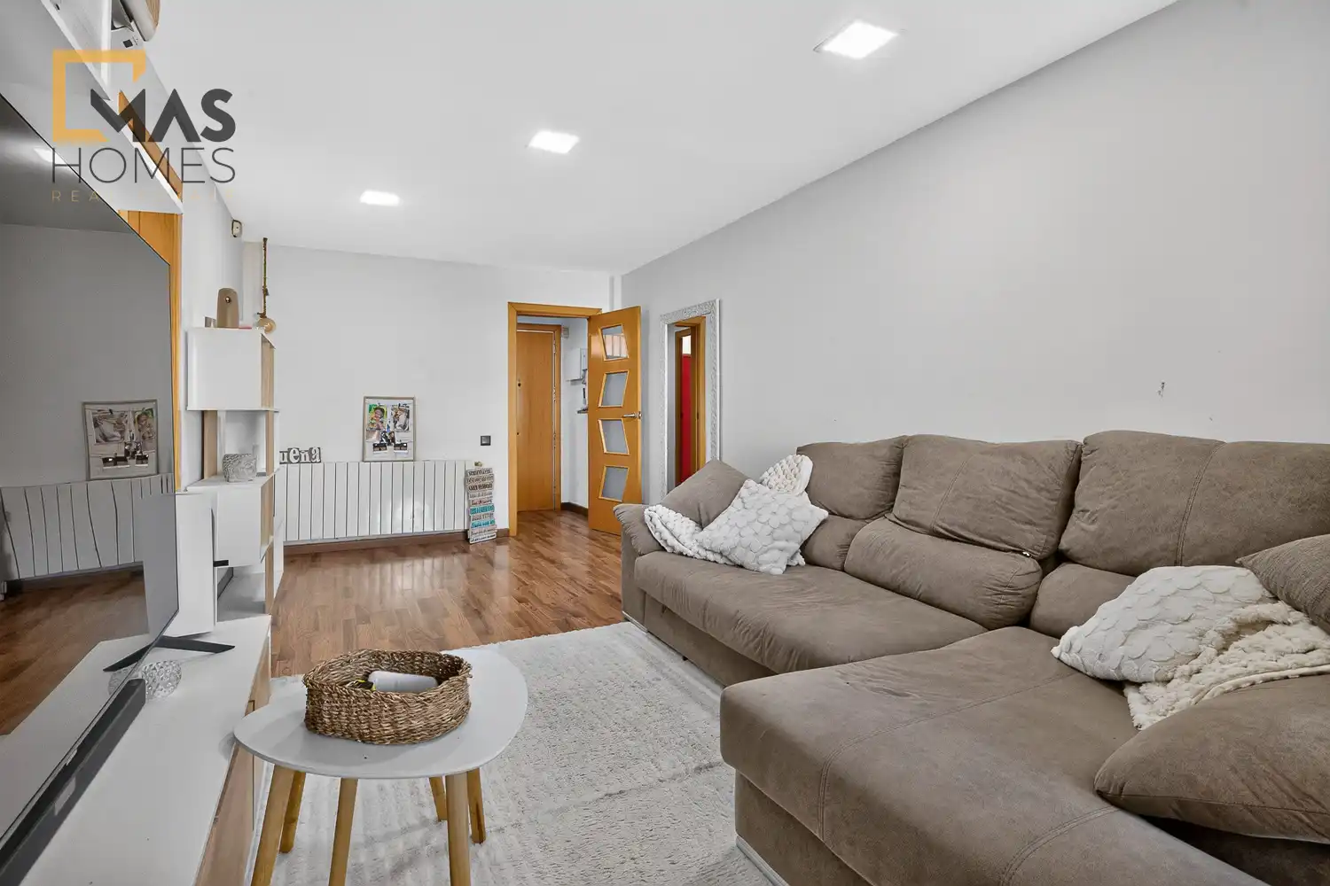 Sala de estar de Piso en venta en Viladecavalls con Aire acondicionado, Calefacción y Balcón