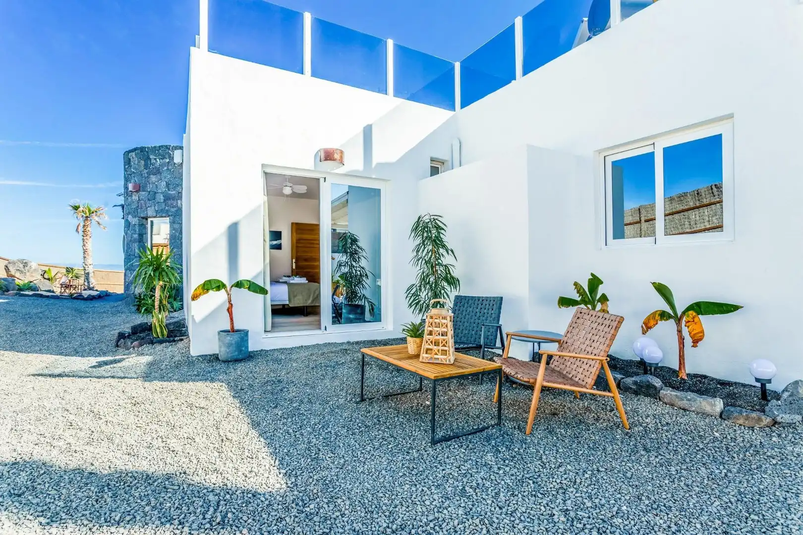 Terrassa de Casa o xalet en venda en Haría amb Jardí privat, Terrassa i Traster