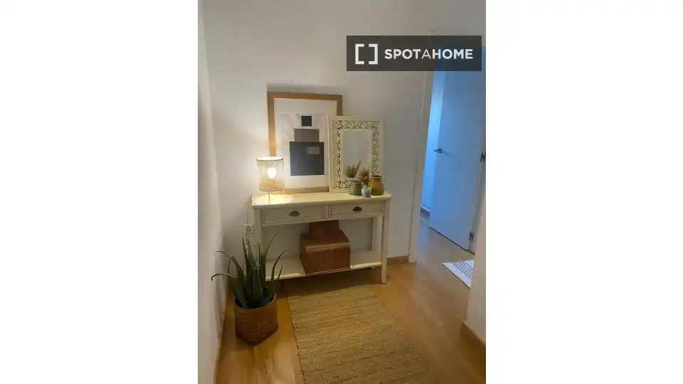 Bedroom of Flat for rent in Sueca  with Air Conditioner, Heating and Furnished