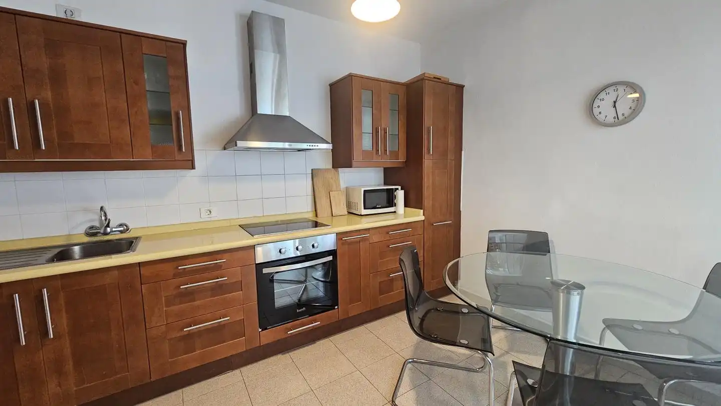 Kitchen of Flat for rent in San Bartolomé de Tirajana  with Air Conditioner, Terrace and Furnished