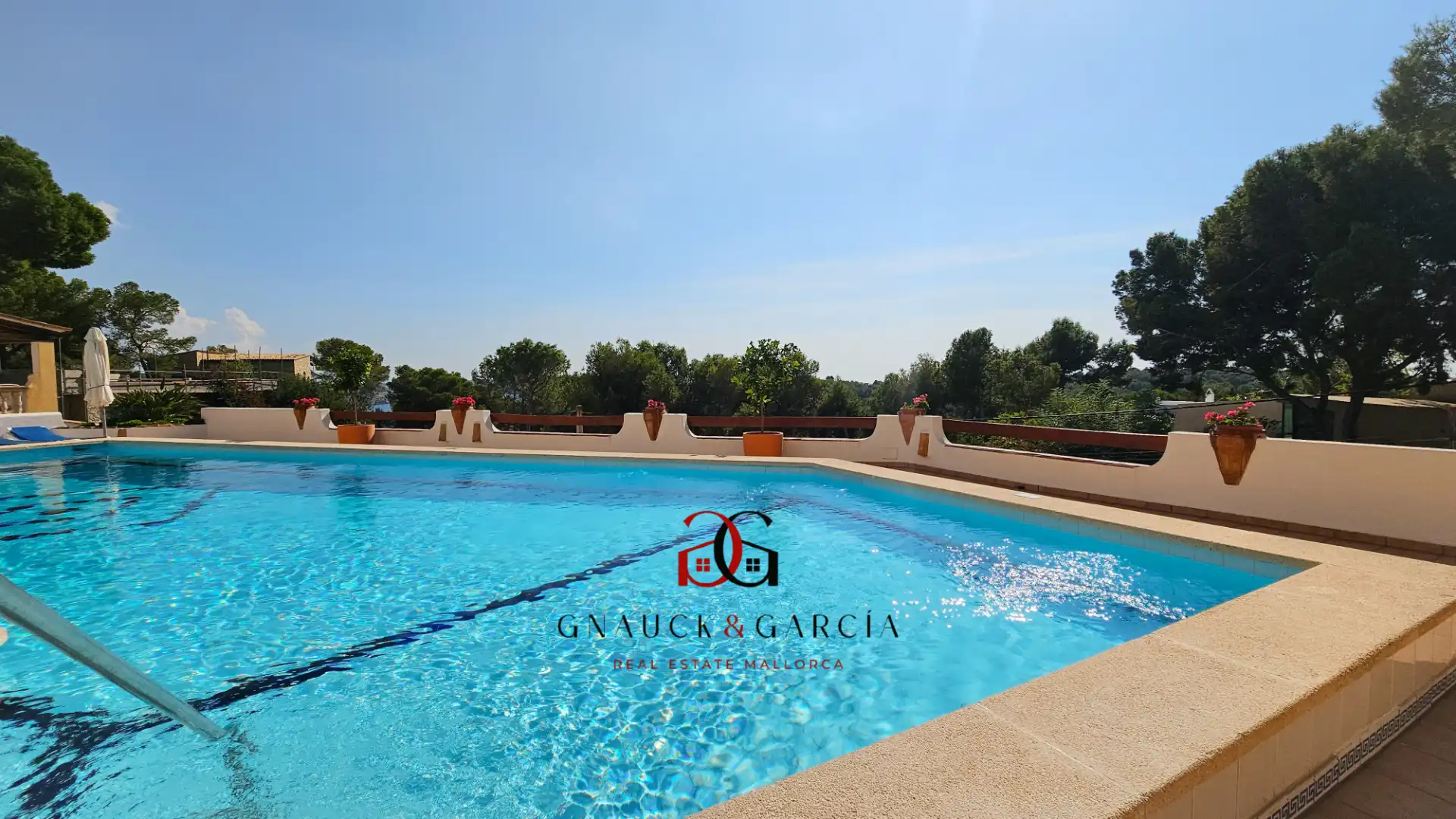 Schwimmbecken von Wohnung zum Verkauf in Calvià mit Klimaanlage, Heizung und Terrasse
