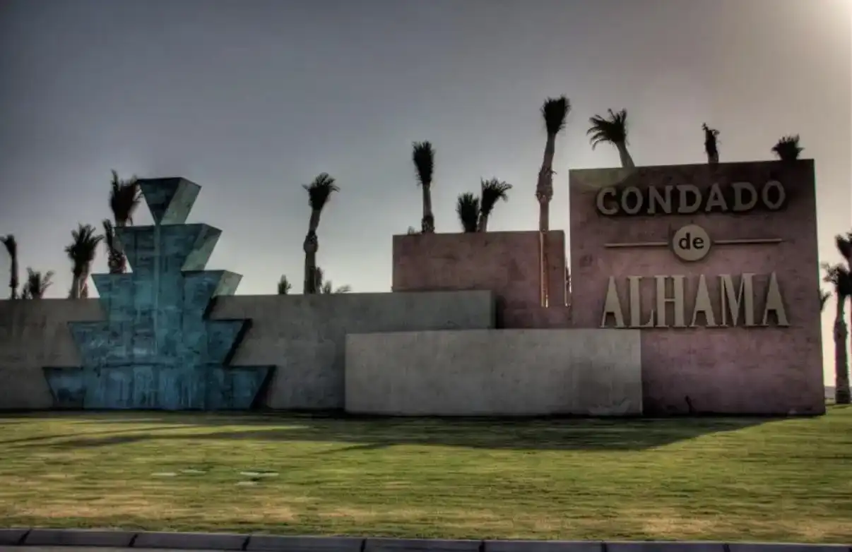Vista exterior de Planta baixa en venda en Alhama de Murcia amb Aire condicionat i Piscina