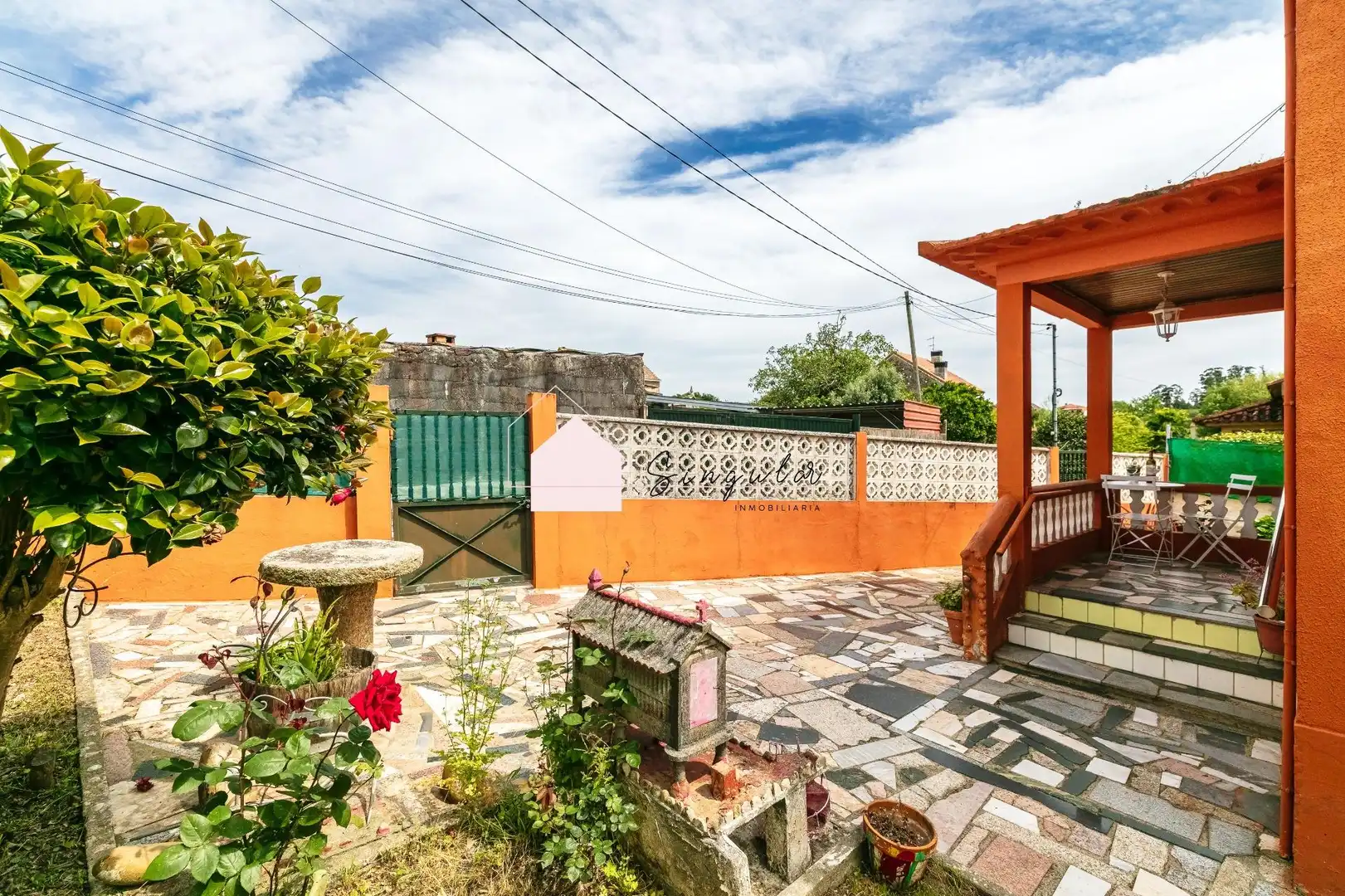 Terrasse von Haus oder Chalet zum Verkauf in Vigo  mit Heizung, Privatgarten und Abstellraum