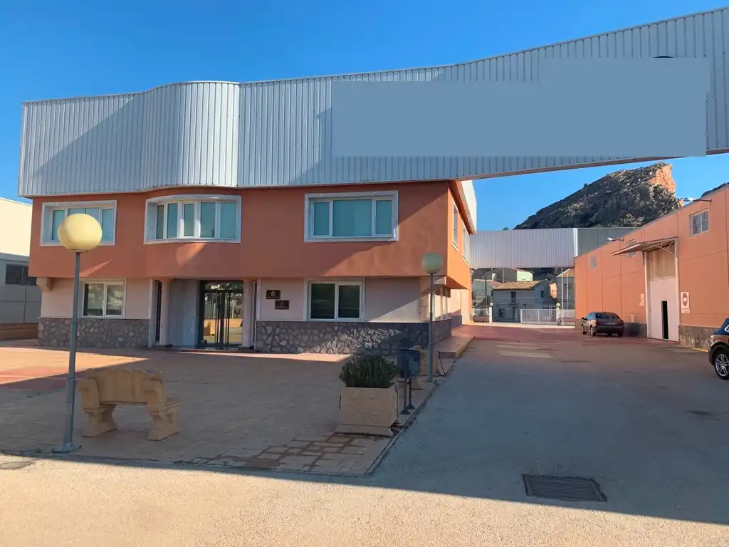 Vista exterior de Nau industrial de lloguer en Murcia