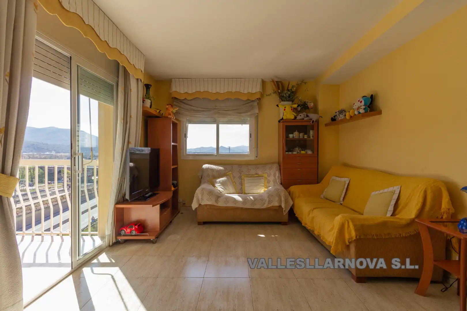 Living room of Flat for sale in Mollet del Vallès  with Heating and Balcony