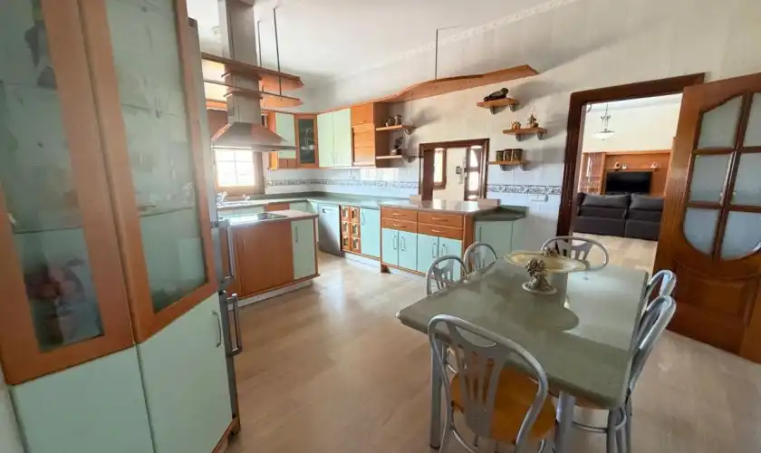 Küche von Haus oder Chalet zum Verkauf in Carboneras mit Klimaanlage, Heizung und Privatgarten