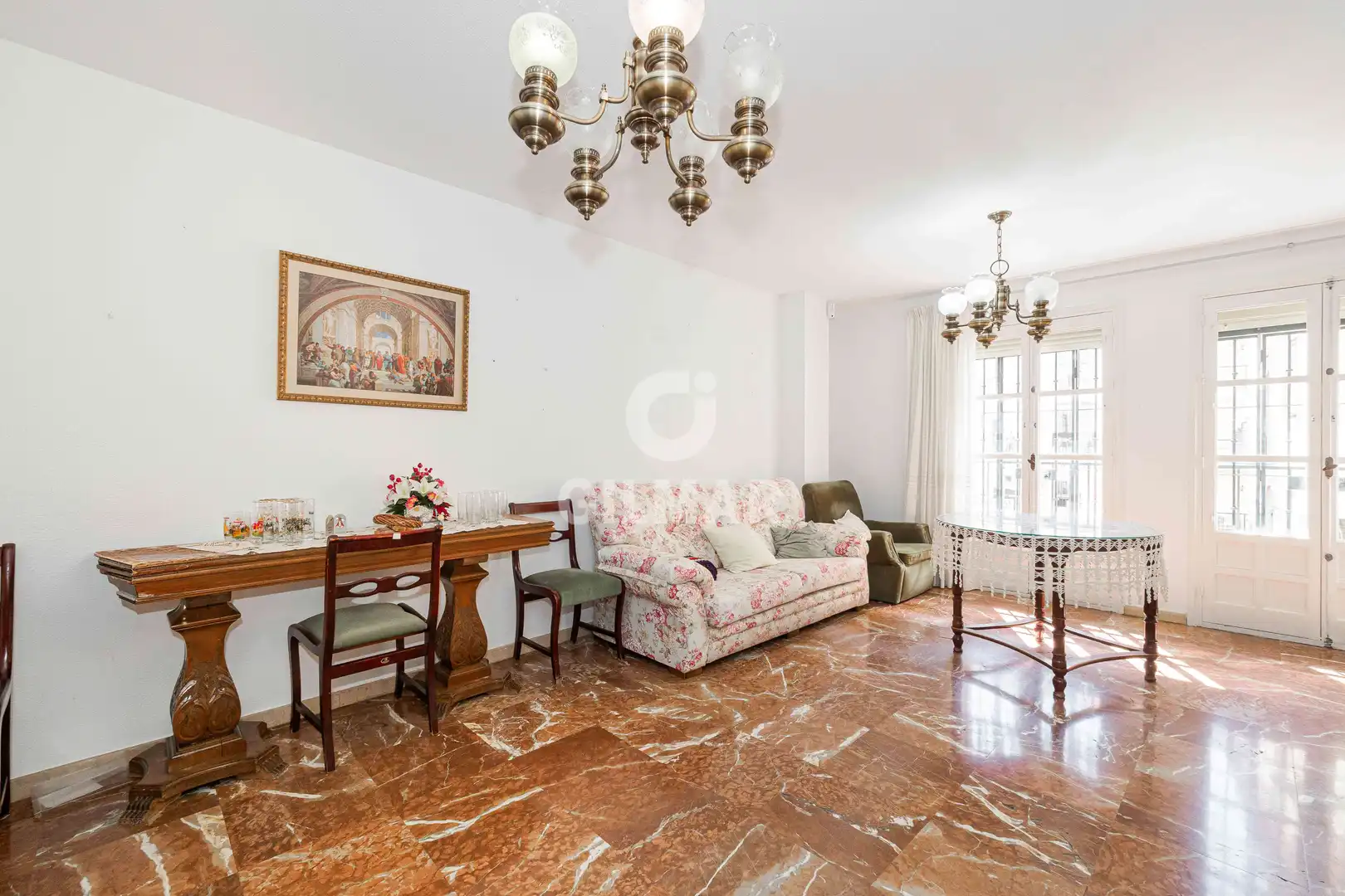 Living room of Flat for sale in Sevilla  with Heating