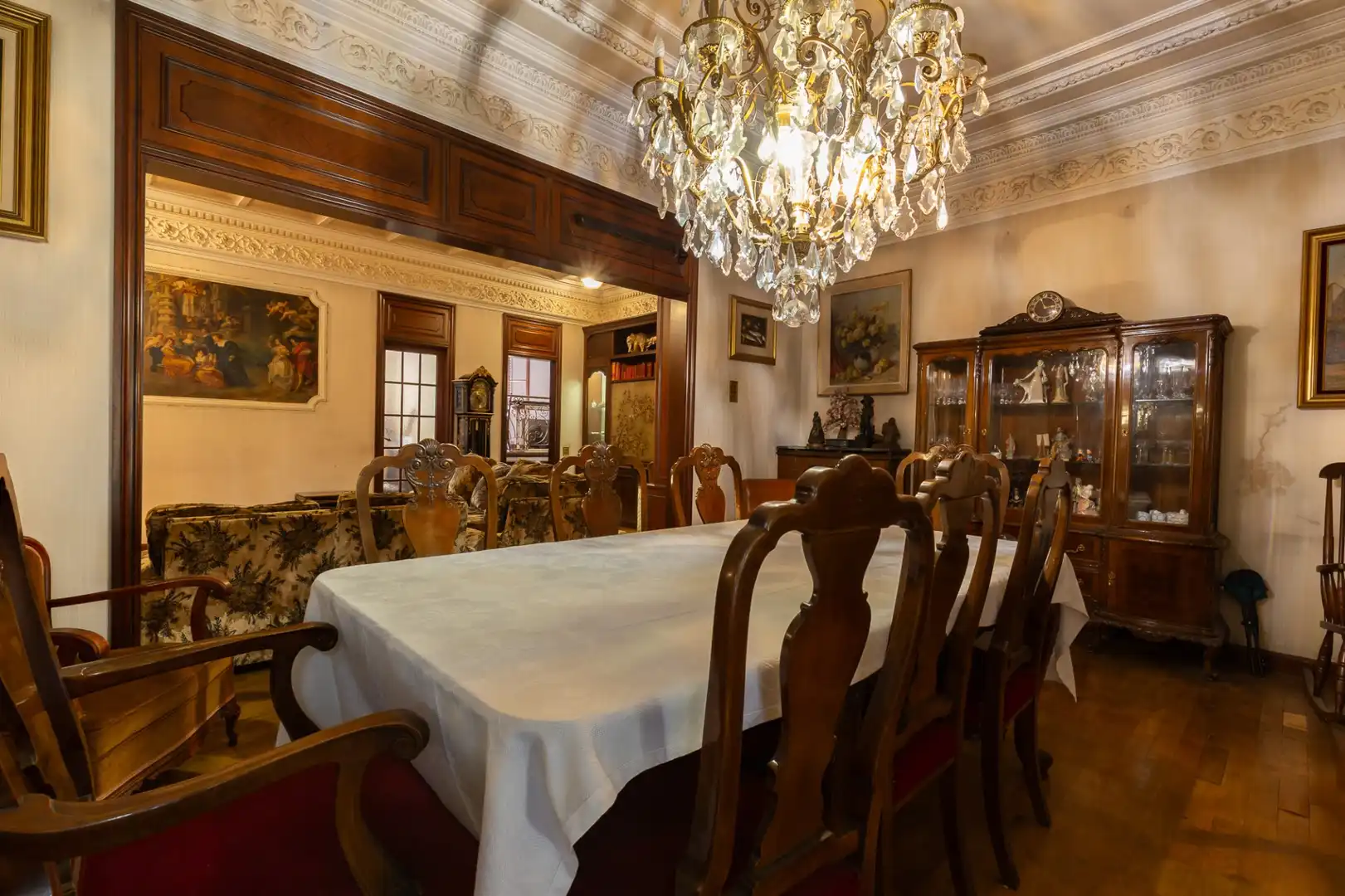 Menjador de Casa adosada en venda en Barcelona amb Terrassa i Traster
