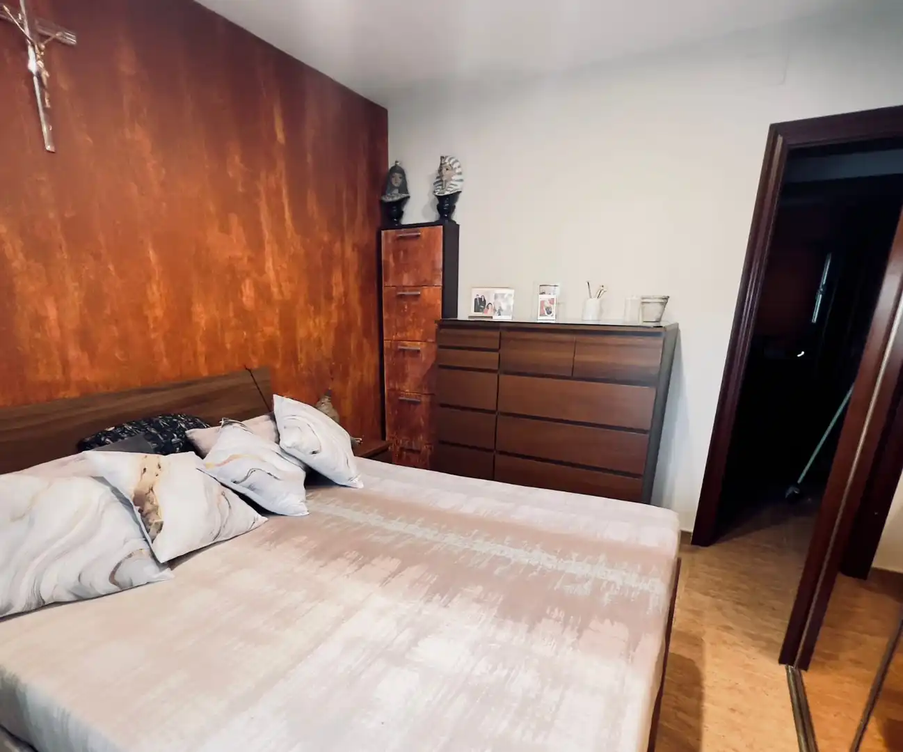 Bedroom of Flat for sale in Santa Margarida de Montbui  with Heating and Furnished