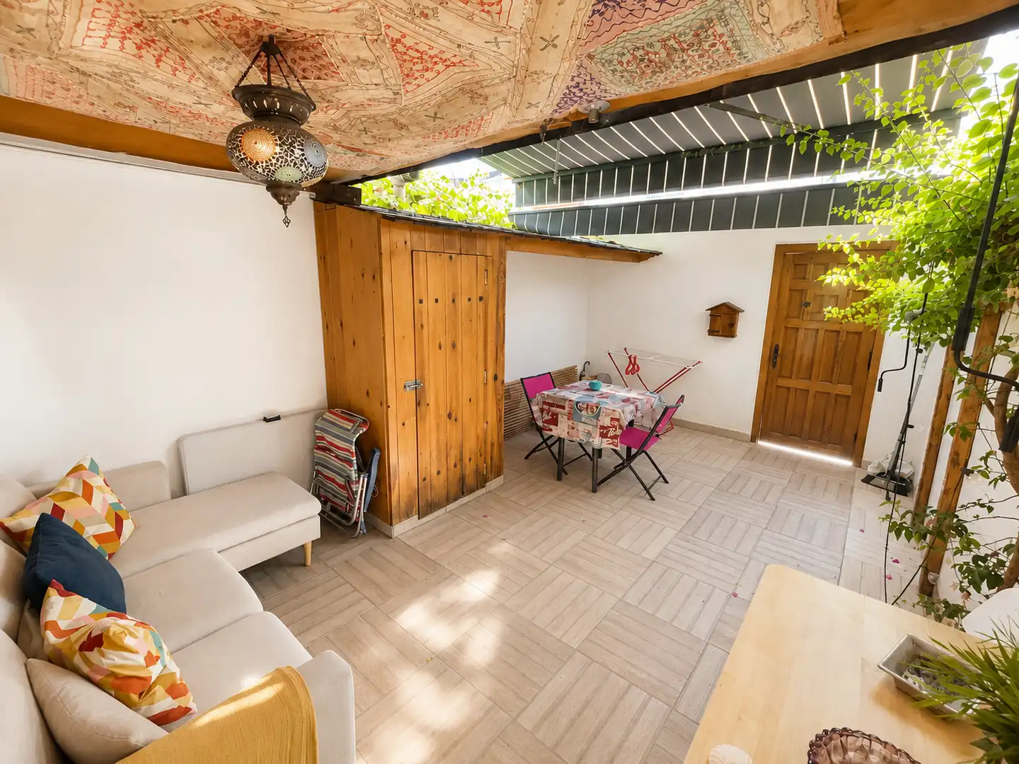 Terraza de Dúplex en venta en Madrid con Aire acondicionado, Calefacción y Jardín privado