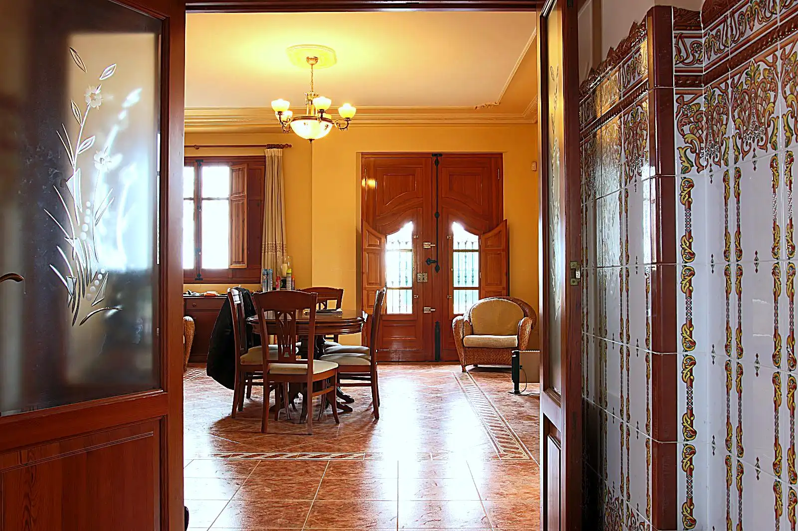 Comedor de Casa o chalet en venta en Alboraya con Jardín privado, Terraza y Trastero