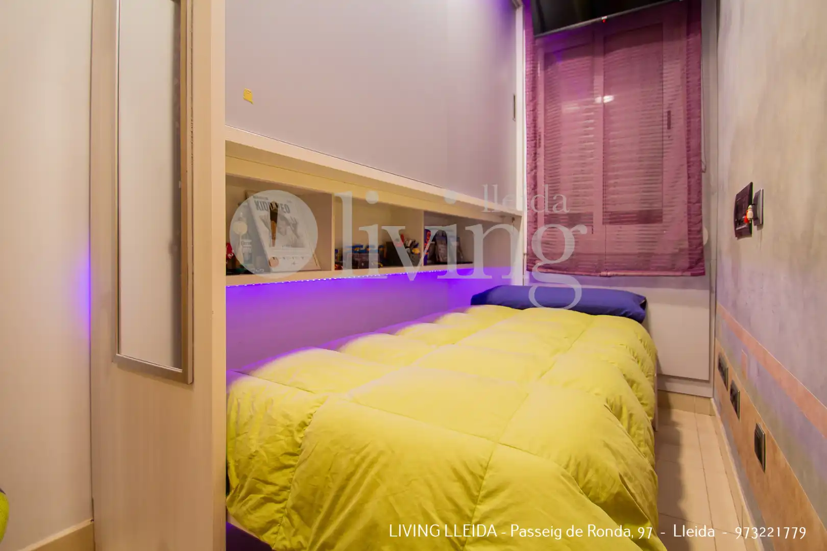 Bedroom of Flat for sale in Lleida  with Air Conditioner, Heating and Furnished