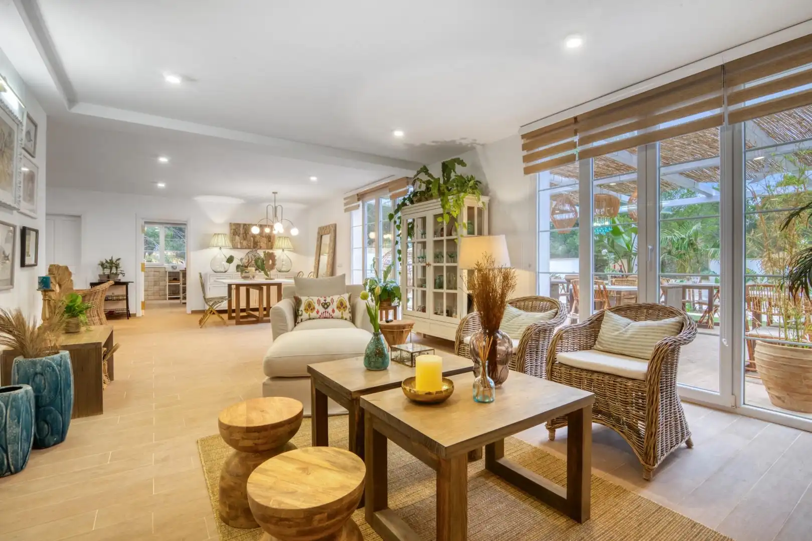 Sala d'estar de Casa o xalet en venda en L'Ametlla de Mar  amb Aire condicionat, Calefacció i Jardí privat