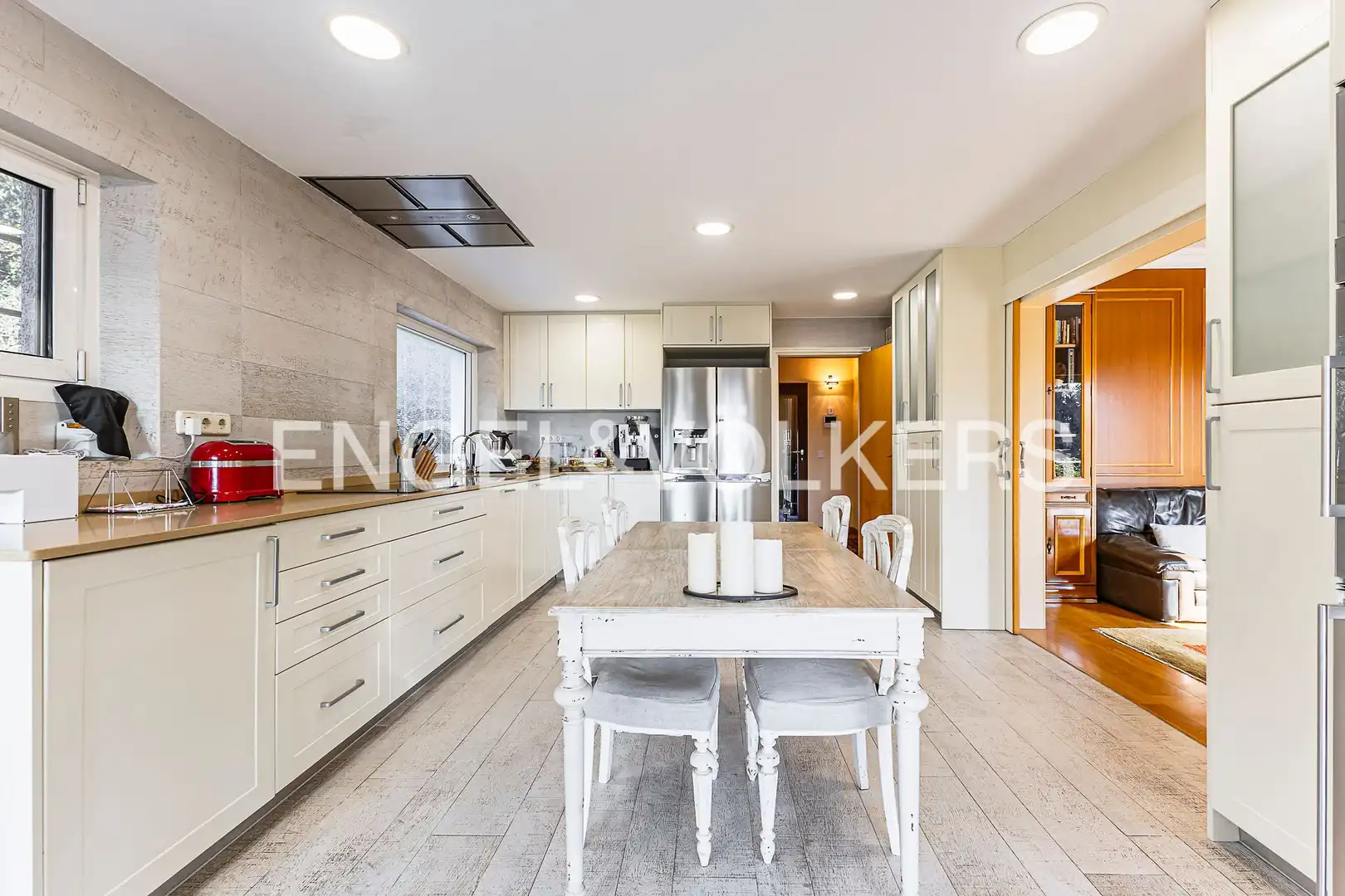 Kitchen of Houses for sale in Cerdanyola del Vallès  with Air Conditioner, Heating and Private garden