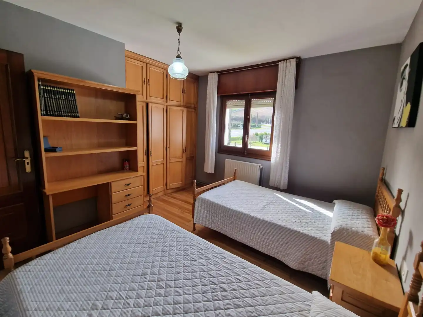 Bedroom of Houses for sale in Arzúa  with Private garden, Terrace and Furnished