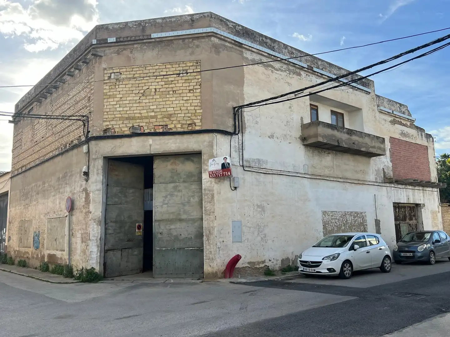 Exterior view of Industrial buildings for sale in Coria del Río