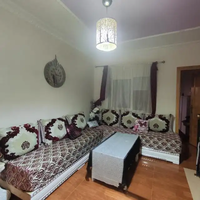 Sala d'estar de Casa adosada en venda en Totana amb Moblat