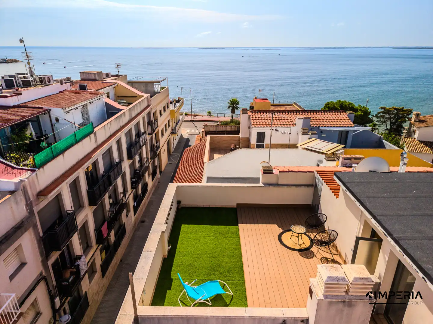 Terraza de Apartamento en venta en L'Ampolla con Aire acondicionado, Calefacción y Terraza