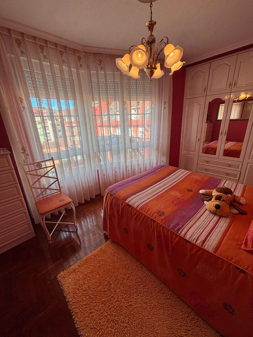 Bedroom of Flat for sale in Langreo  with Heating, Parquet flooring and Storage room