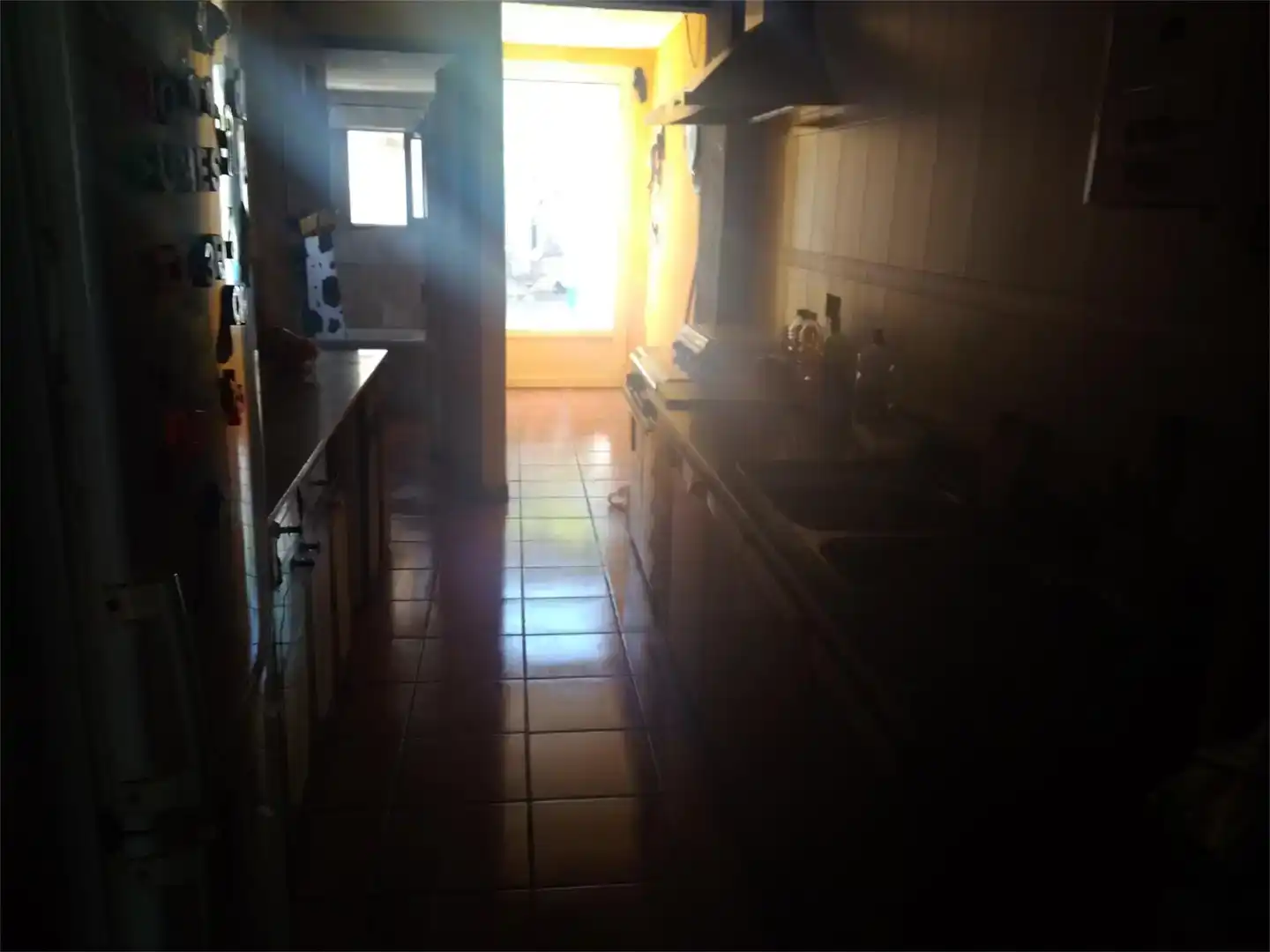 Cocina de Casa adosada en venta en Alpera con Jardín privado