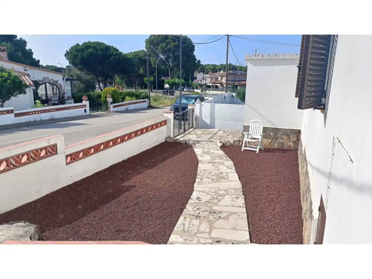 Terrassa de Casa o xalet en venda en L'Escala amb Aire condicionat, Jardí privat i Terrassa