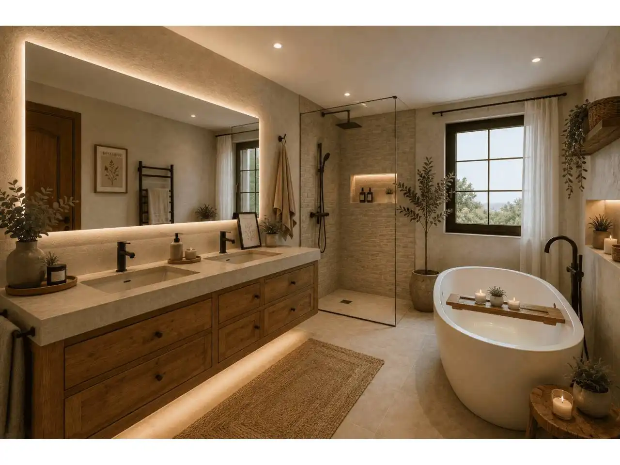 Bathroom of Houses for sale in Cambrils  with Air Conditioner, Heating and Private garden