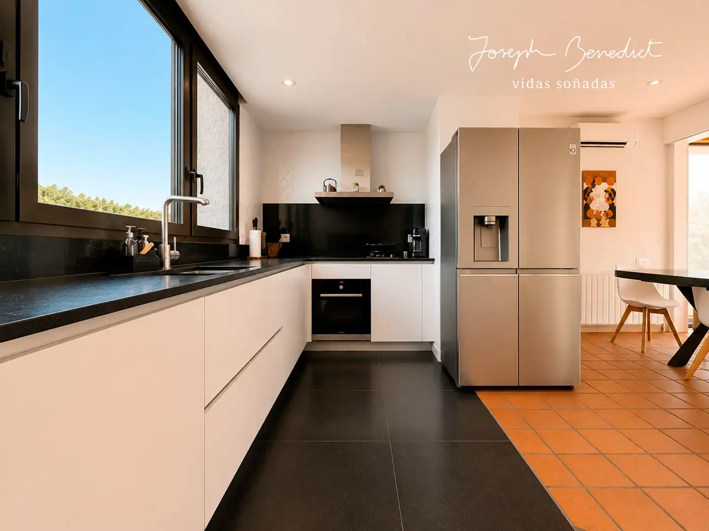 Kitchen of Houses for sale in Torrelles de Llobregat  with Air Conditioner, Heating and Private garden