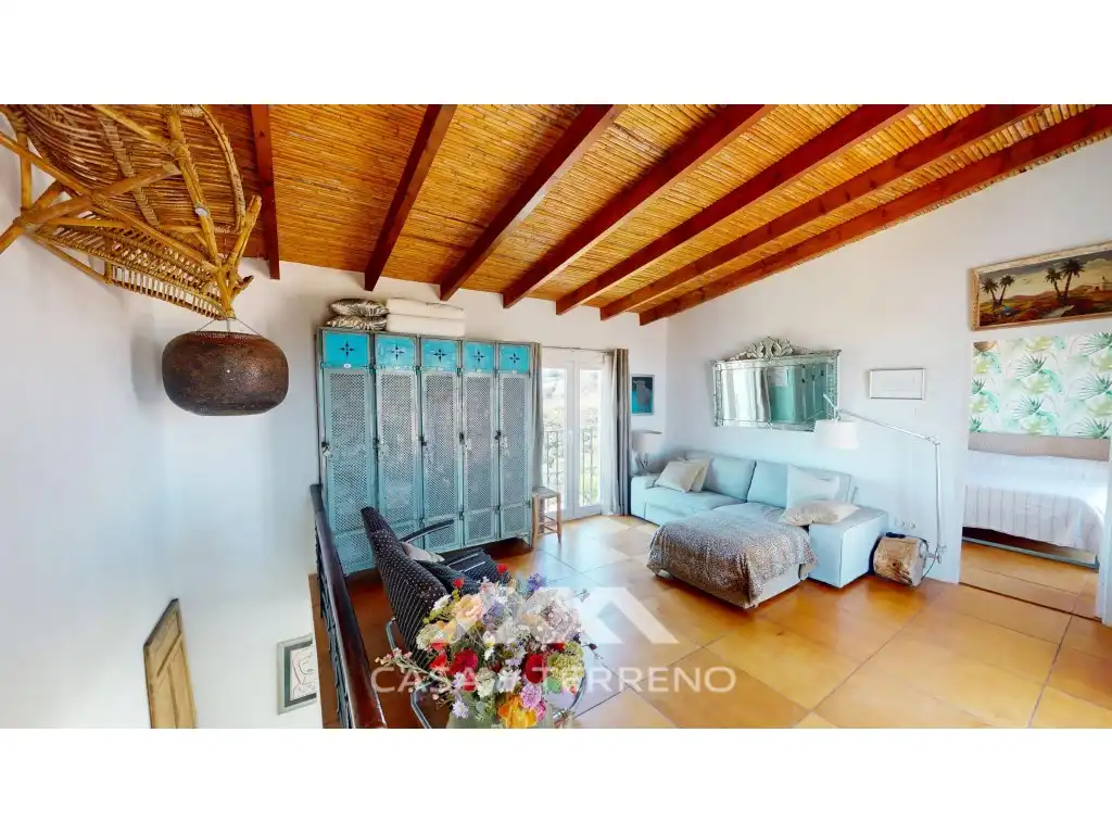 Sala de estar de Casa o chalet en venta en Vélez-Málaga con Aire acondicionado, Jardín privado y Terraza