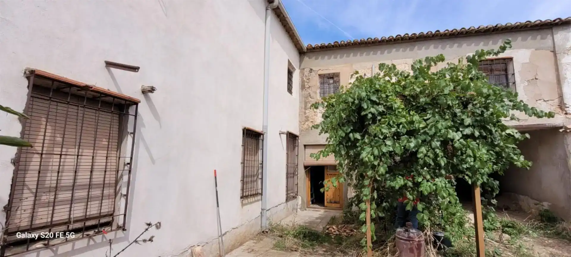 Vista exterior de Casa adosada en venta en El Ballestero con Jardín privado