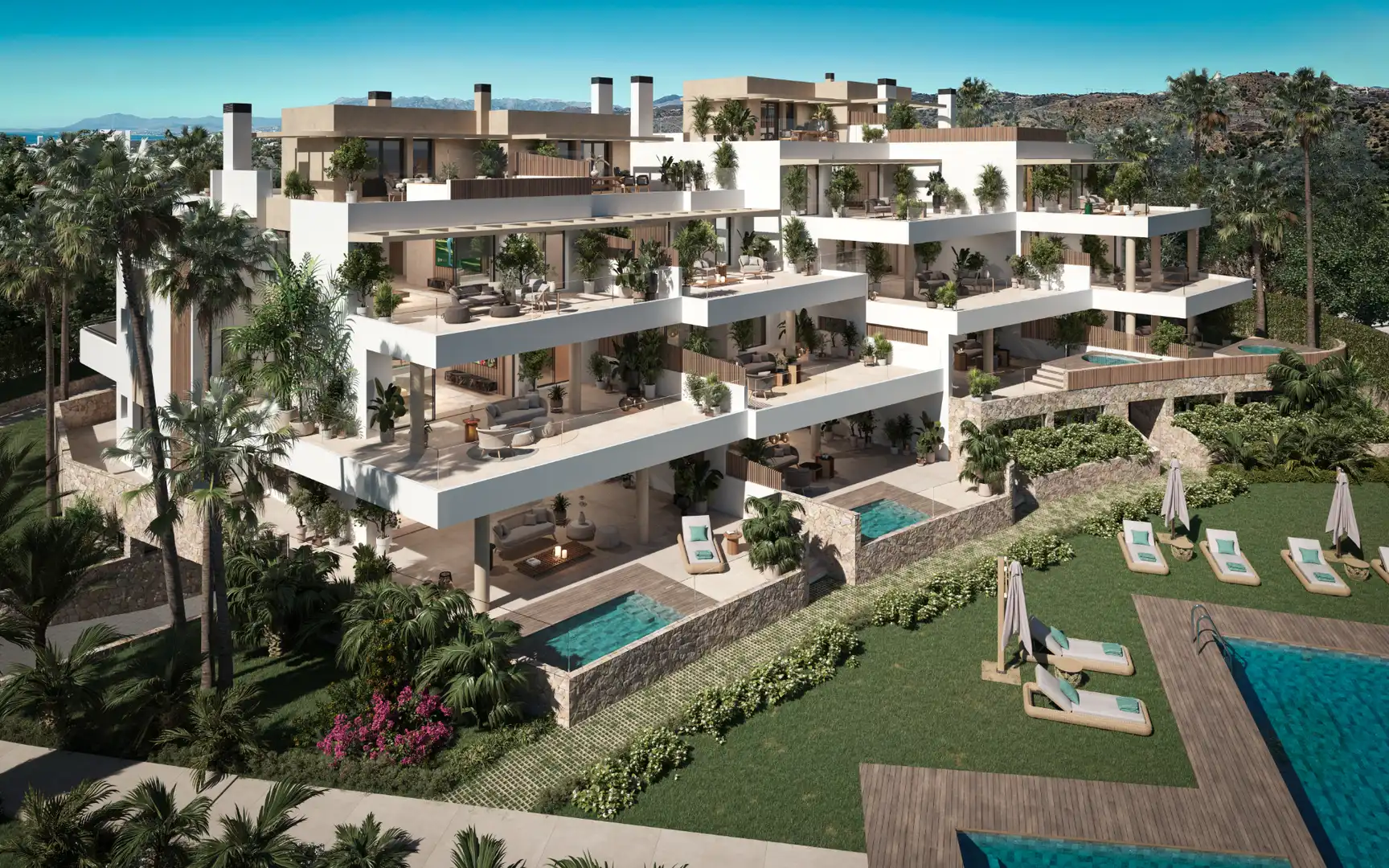 Neubau-Wohnung mit Terrasse zum Verkauf in Avenida de los Acebos 4, imagen 4