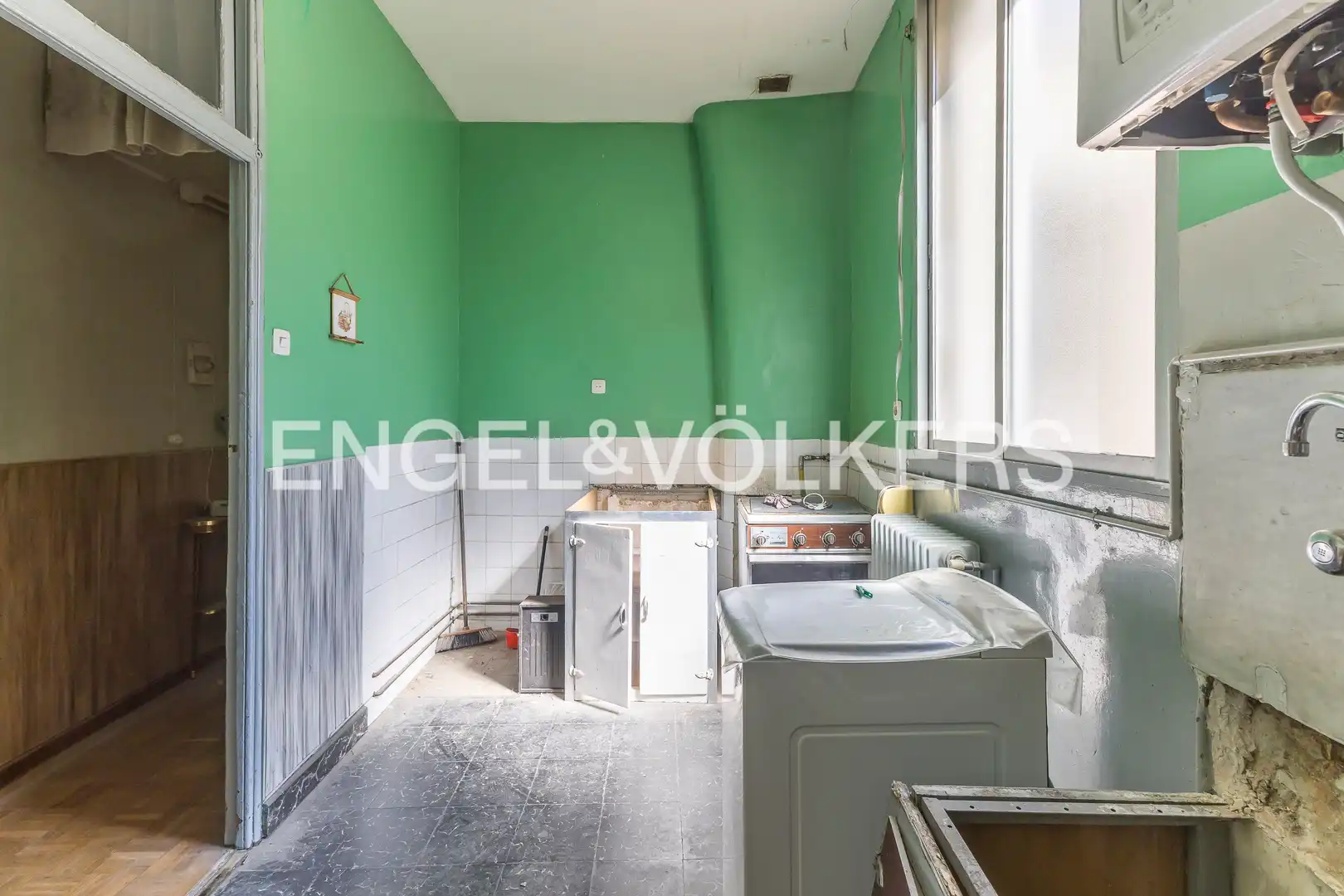 Kitchen of Flat for sale in Madrid  with Heating