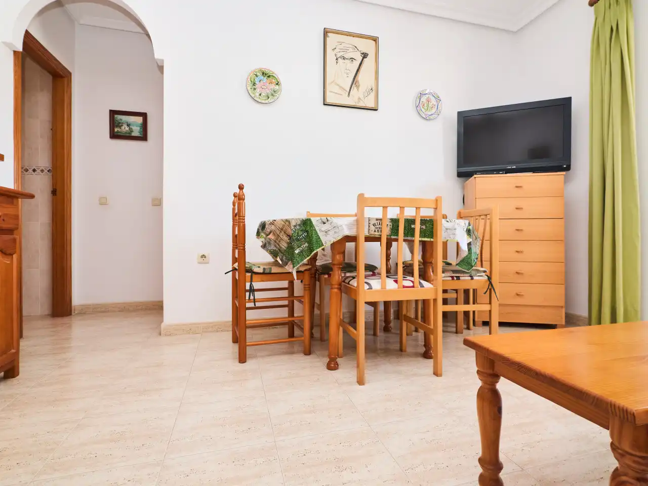 Menjador de Apartament en venda en Torrevieja amb Aire condicionat, Calefacció i Terrassa