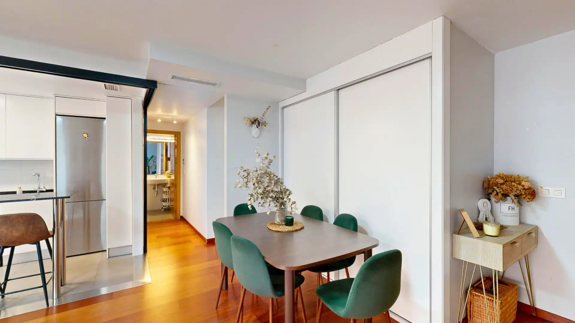 Comedor de Ático en venta en Murcia con Aire acondicionado, Parquet y Terraza