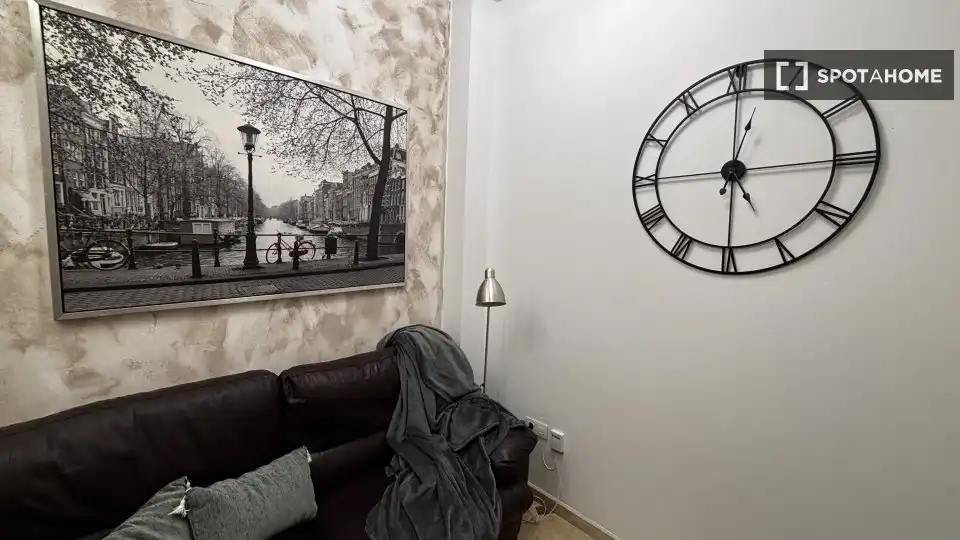 Sala d'estar de Apartament per a compartir en Sevilla amb Aire condicionat, Calefacció i Terrassa