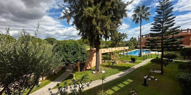 Garden of Flat for sale in Islantilla  with Air Conditioner, Private garden and Terrace