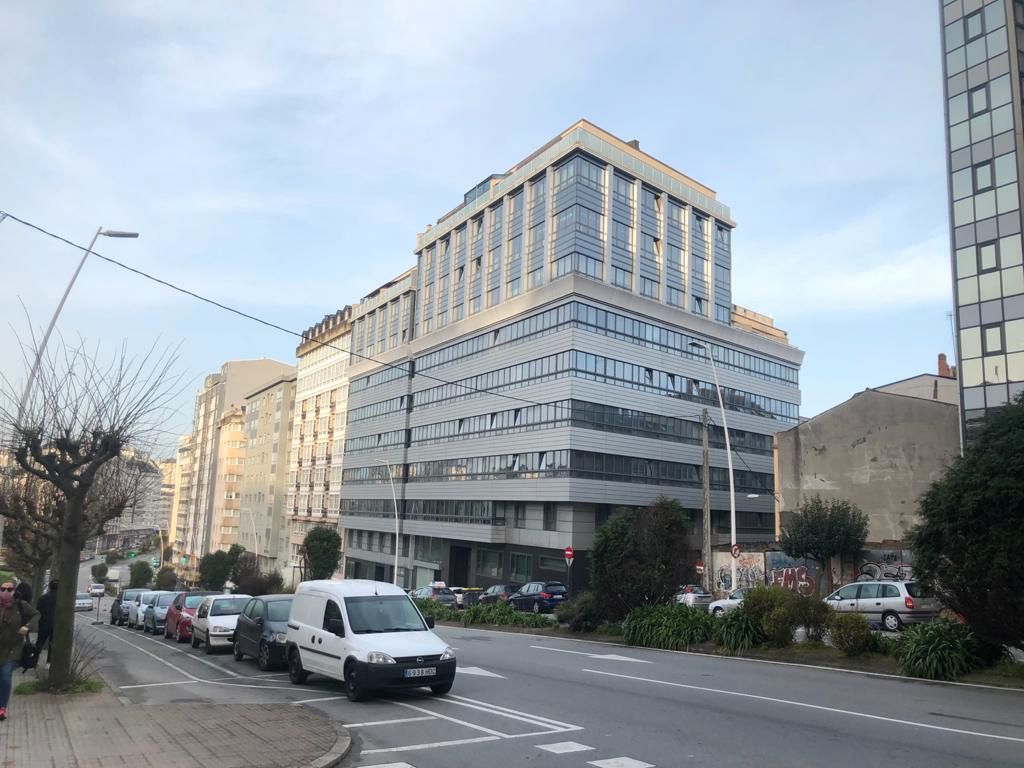 Exterior view of Flat to rent in A Coruña Capital   with Heating, Parquet flooring and Terrace