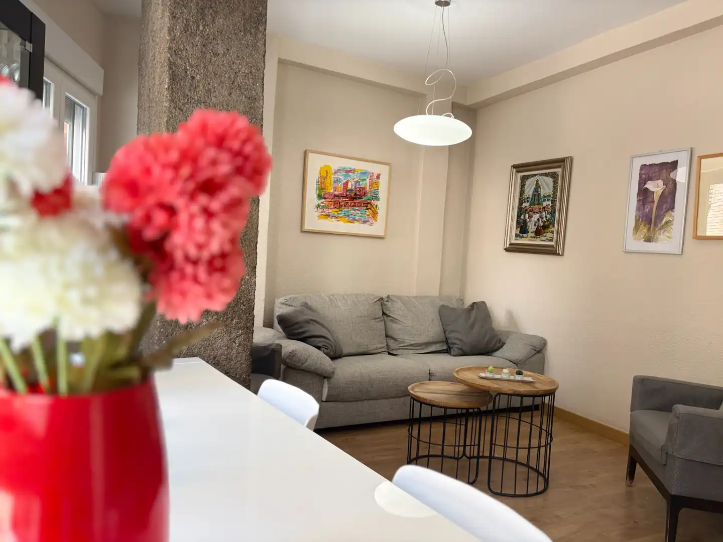 Sala d'estar de Pis en venda en Murcia amb Aire condicionat, Calefacció i Traster