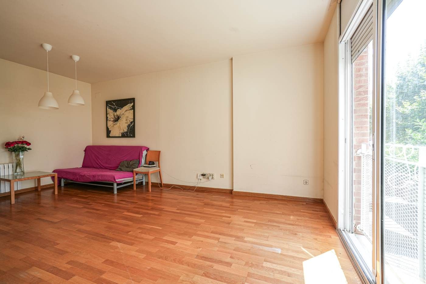 Living room of Flat for sale in  Barcelona Capital  with Air Conditioner and Heating
