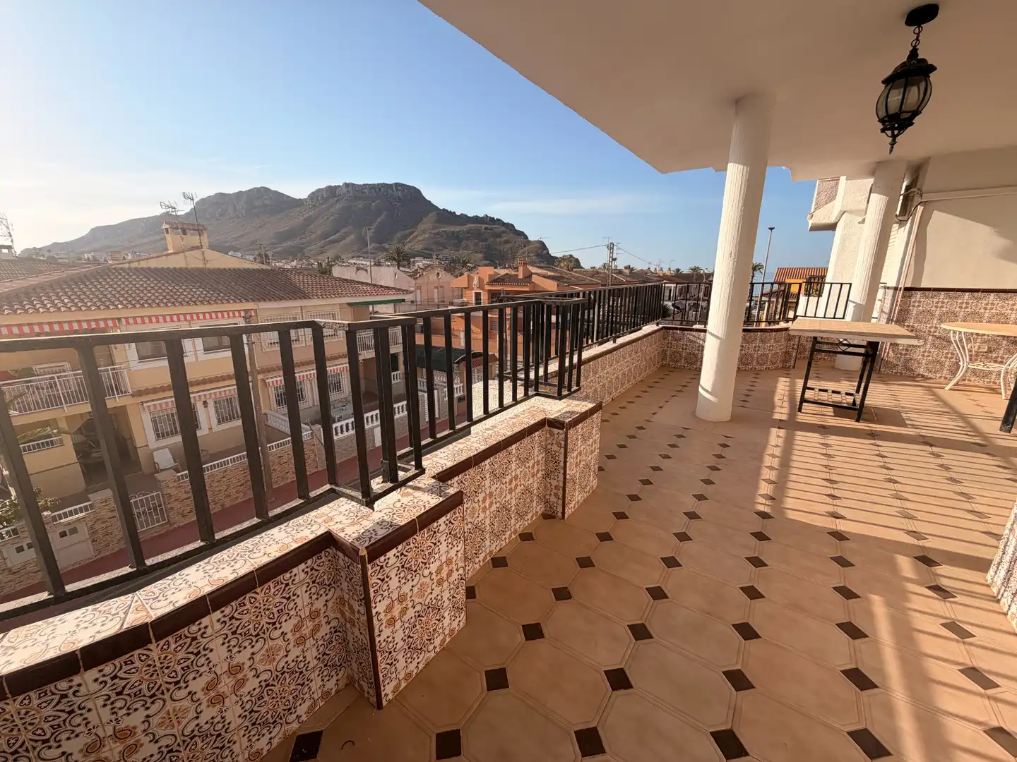 Terrace of Flat for rent in Águilas  with Furnished, Oven and Washing machine