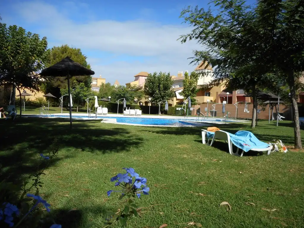 Jardín de Apartamento en venta en Islantilla con Jardín privado, Trastero y Amueblado