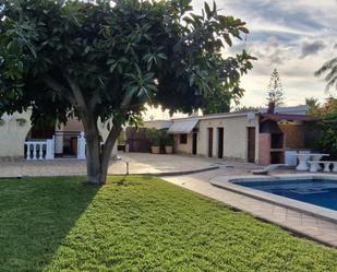 Jardí de Casa o xalet de lloguer en Elche / Elx amb Terrassa i Piscina