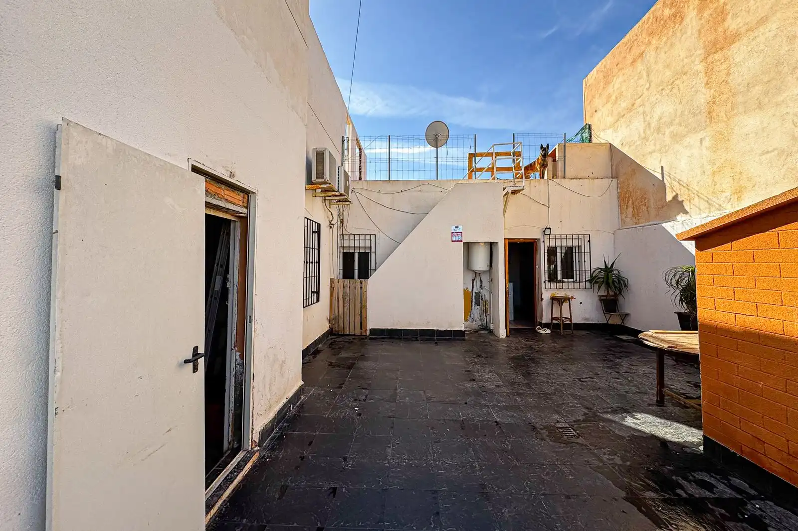 Exterior view of Houses for sale in Almería  with Terrace, Storage room and Swimming Pool