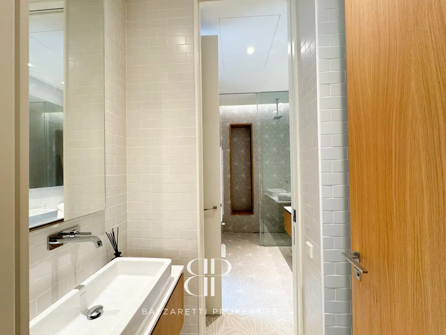 Badezimmer von Wohnung zur Miete in Barcelona mit Klimaanlage, Heizung und Möbliert