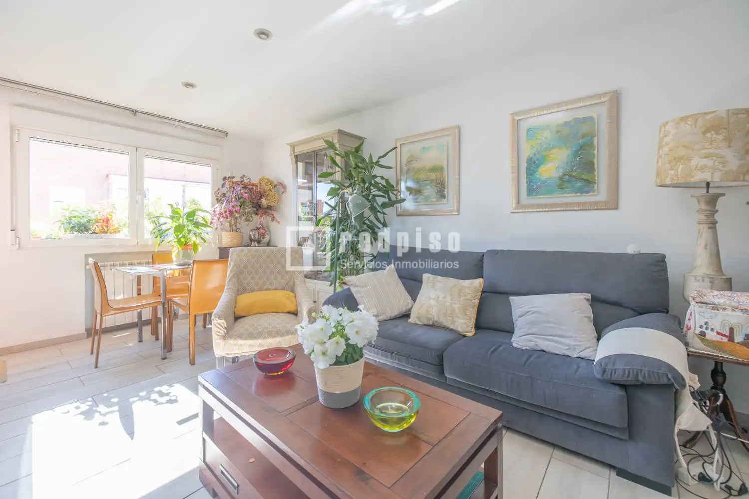Sala de estar de Piso en venta en Madrid con Aire acondicionado, Calefacción y Terraza