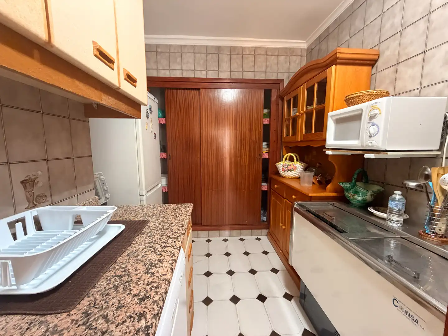 Kitchen of Flat for rent in Águilas  with Furnished, Oven and Washing machine